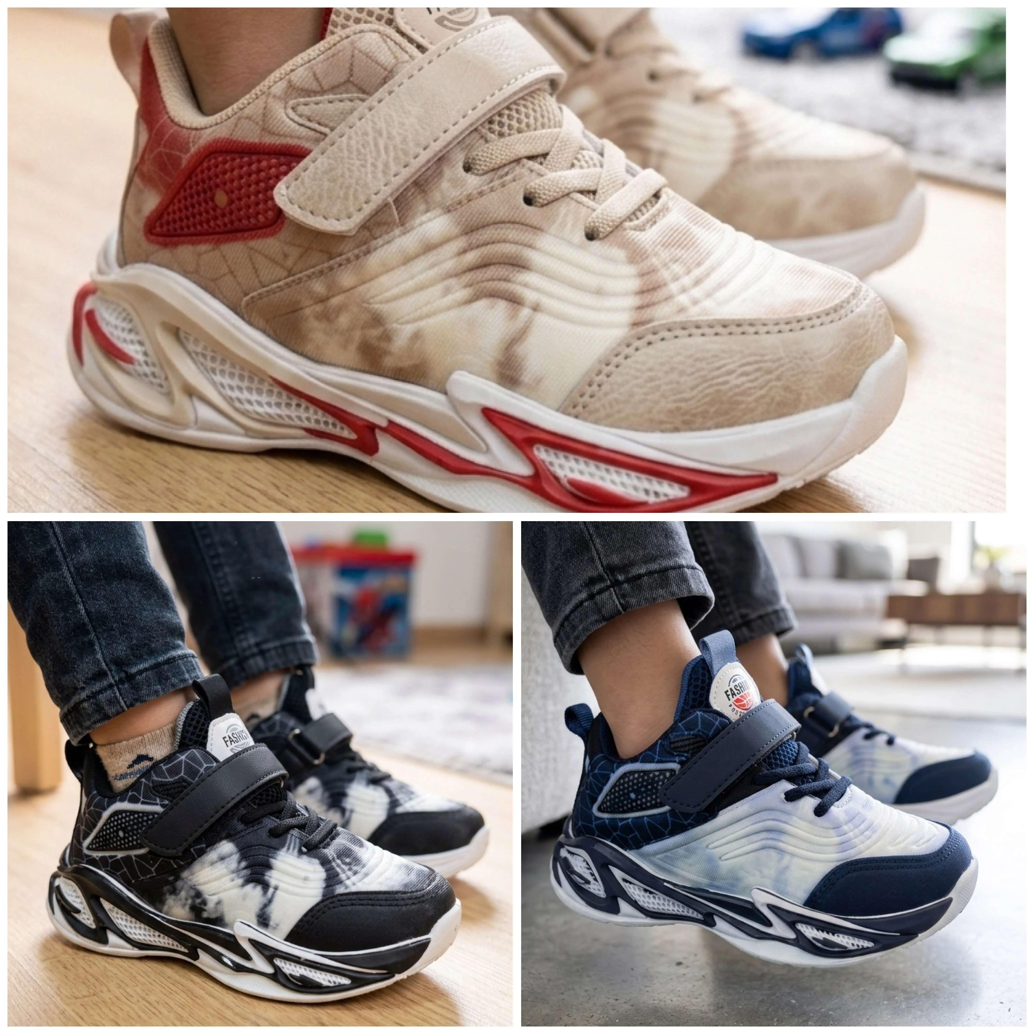 Kids Hydro Wave Chunky Athletic Sneakers