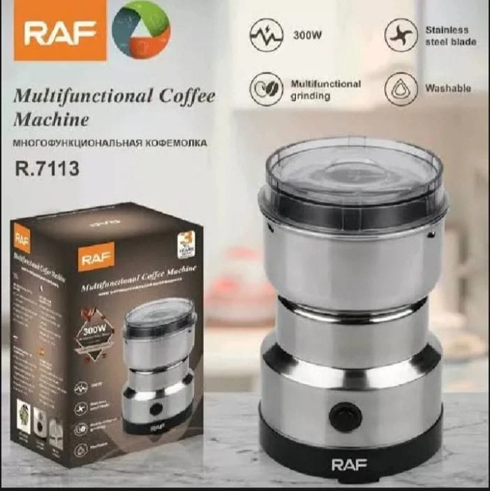 Multifunctional Electric Coffee & Spice Grinder (300W)