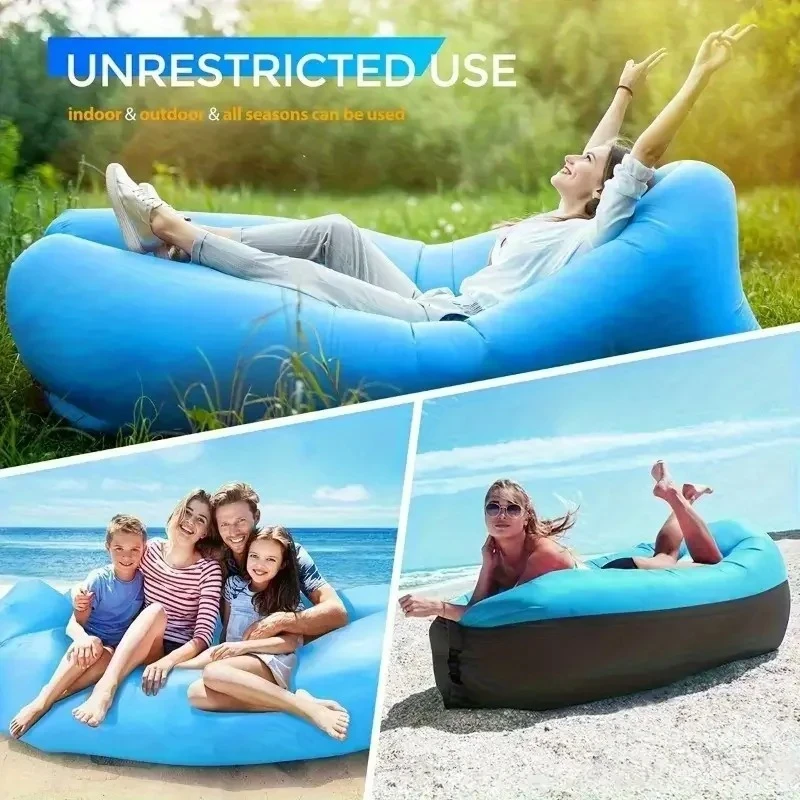 Portable Inflatable Air Lounger Sofa & Hammock