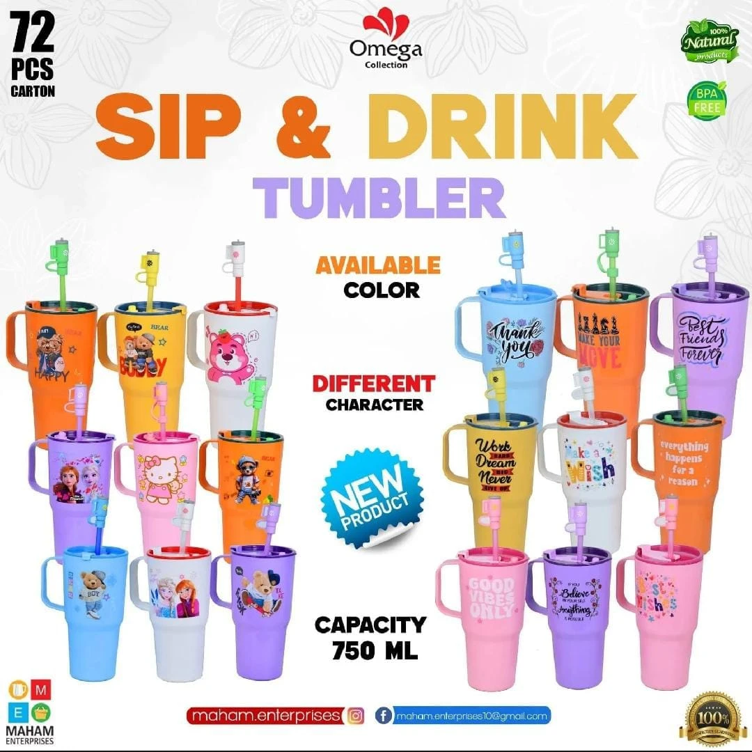 Omega Collection Sip & Drink Tumbler