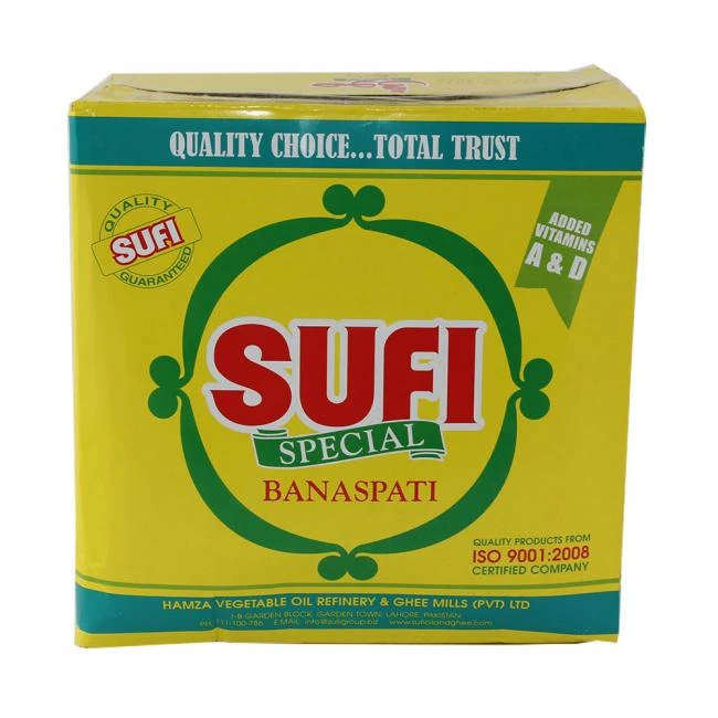 Sufi Banaspati Ghee 1KG x 5