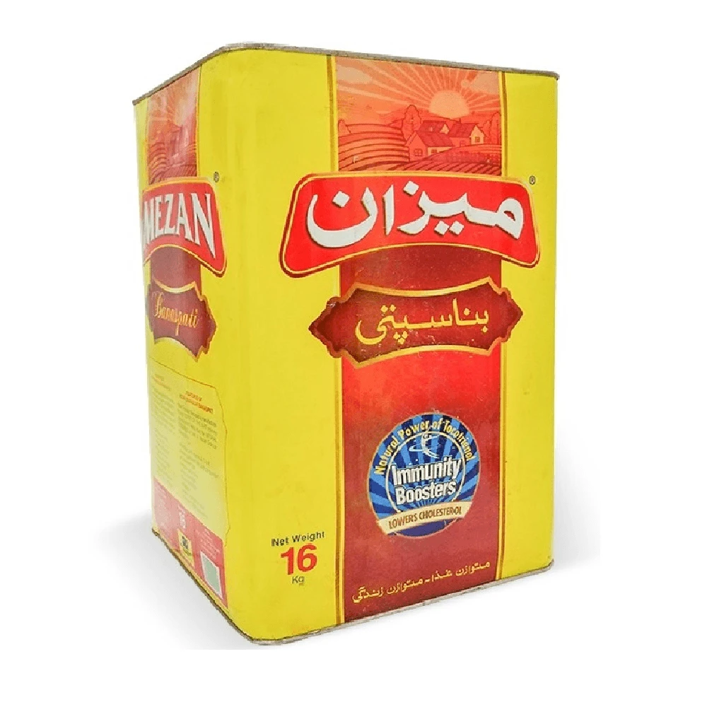 Mezan Banaspti Ghee Tin 16Kg