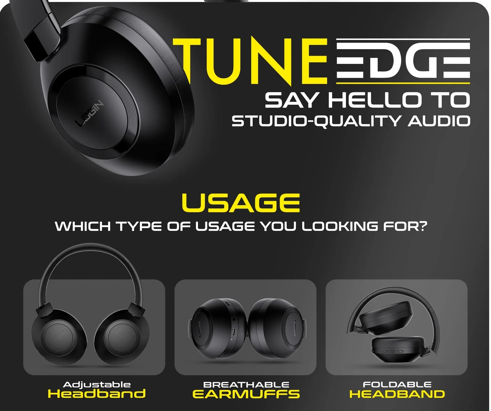 L-295 Tune Edge | Wireless Headphone