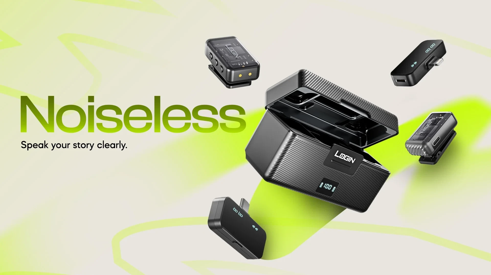 L-251 Noiseless | Wireless Vlogging Mic