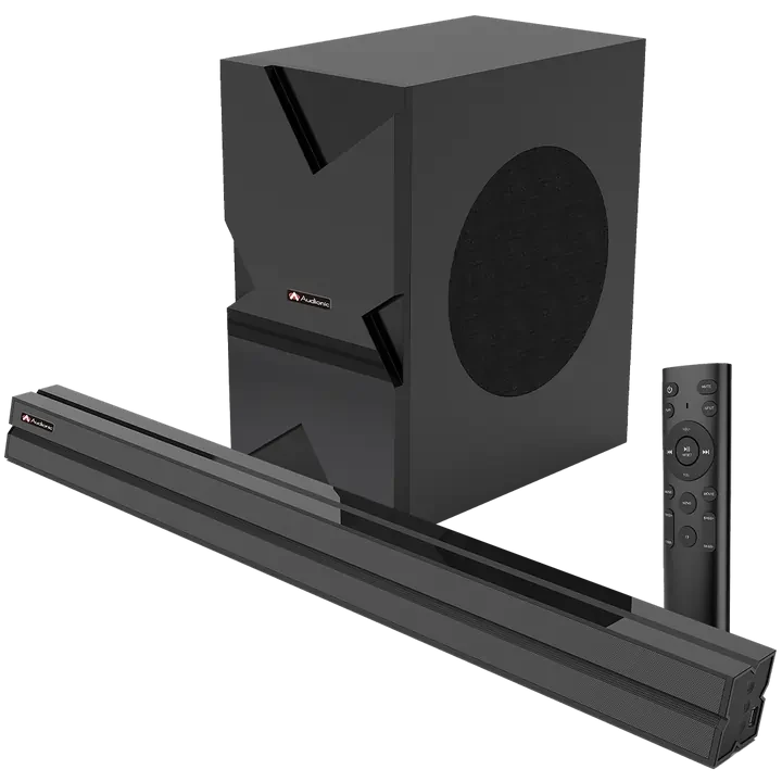 Elite 1000 Sound Bar with Wireless Woofer 2.1 Multimedia Speaker