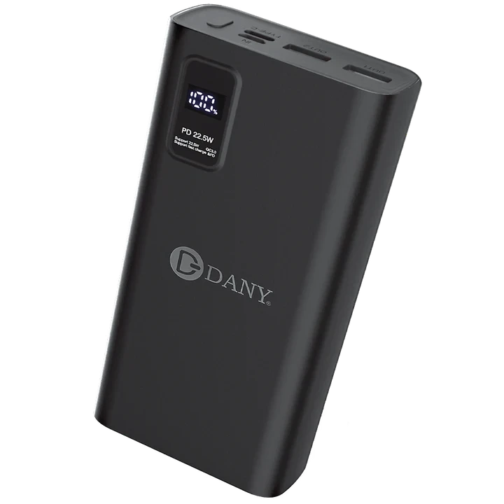Dany TITAN T-100 Black 20000 Mah Power Bank